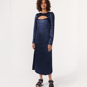 BAUM UND PFERDGARTEN NWT Aneto Dress Navy sz 38 | sz 12